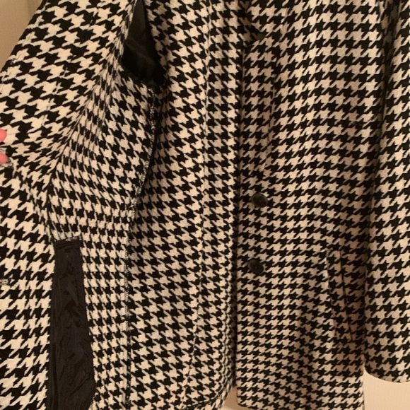 Herringbone Blazer Jacket Oversized Fit - Picture 6 of 7